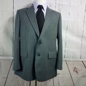 Sam's Tailor 42R Gray Surgeon Cuff Suit Blazer Spo